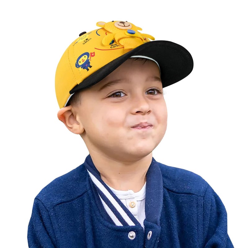 VRITRAZ Cartoon Character Printed Little Cap for Kids, Baby Girls and Boys 3-12 Years - Image 2