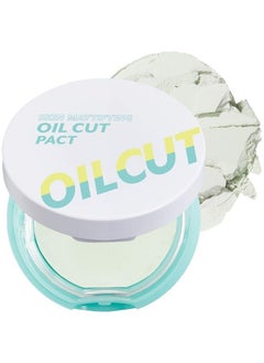 I'M MEME Compact - Oil Cut Pact | With Green Powder, Mineral, Setting Powder, Translucent, Sebum Control for Oily and Combination Skin Type, Mattifying Effect, Sebum Free, HD Face Makeup, Pressed Fini  - Image 1