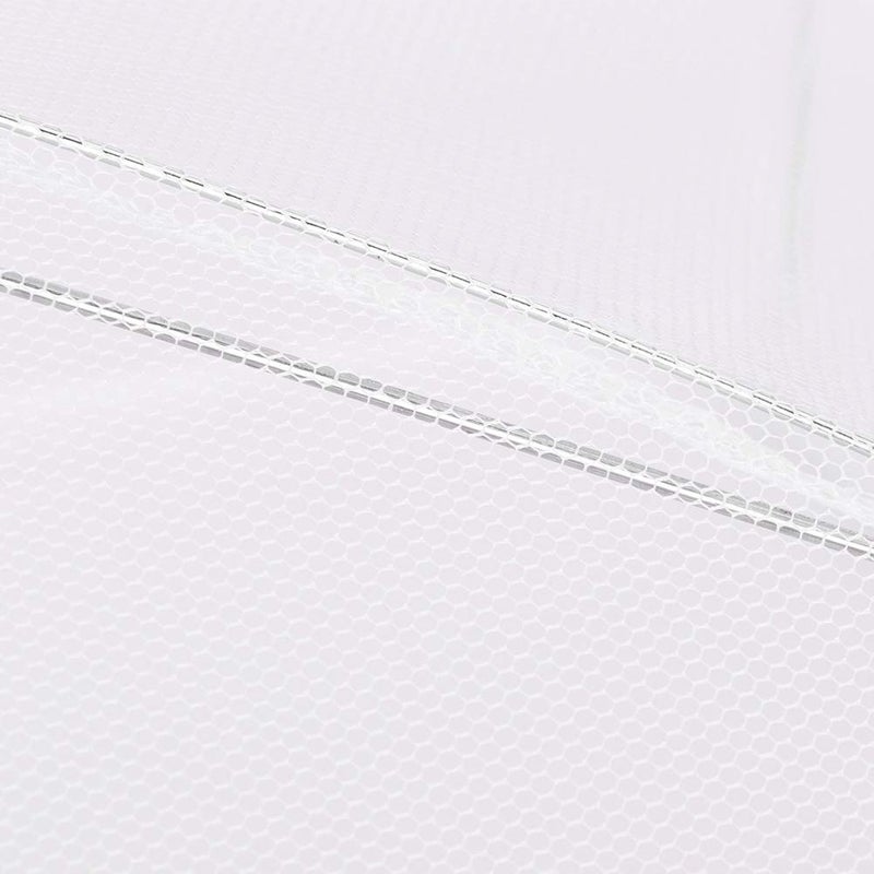 Foldable Mesh Food Cover 12.6x12.6 Inches Set of 2 Dome Shape for Picnic BBQ Party - Image 4