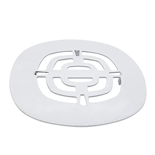 Westbrass Brass Snap-In Shower Strainer Grid, Powder Coat White, D316-50 - Image 4