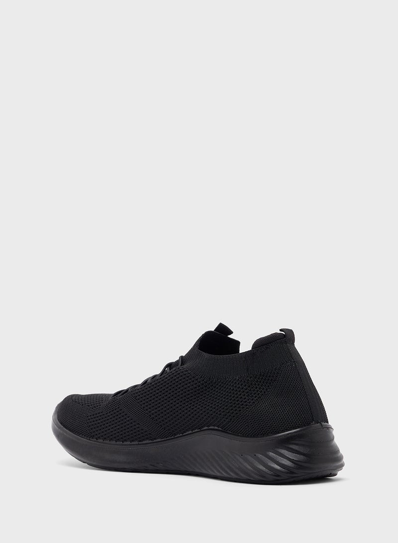 Seventy Five Casual Knitted Slip Ons - Image 2