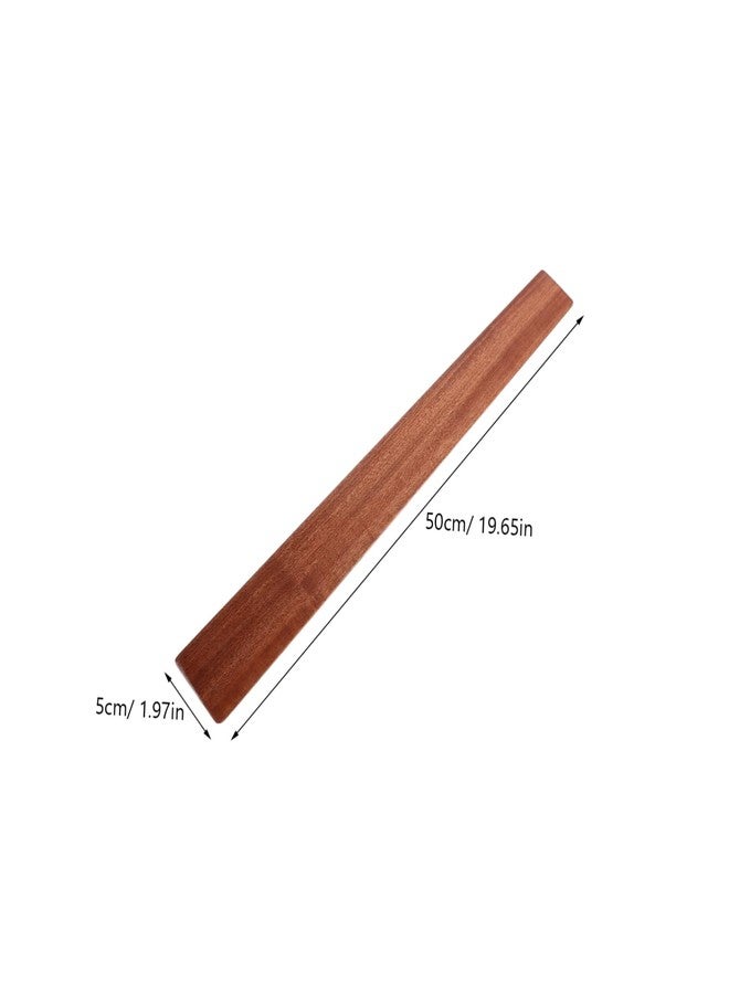 HEALLILY Indoor Door Threshold Ramp for Robot Vacuum and Doorways Easy Installation Solid Wood Ramp for Bedroom Safety Stability 19.68X1.96X0.39In - Image 2