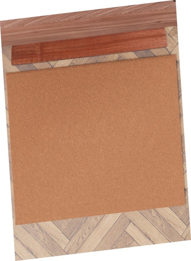 HEALLILY Indoor Door Threshold Ramp for Robot Vacuum and Doorways Easy Installation Solid Wood Ramp for Bedroom Safety Stability 19.68X1.96X0.39In - Image 4