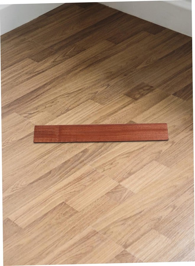 HEALLILY Indoor Door Threshold Ramp for Robot Vacuum and Doorways Easy Installation Solid Wood Ramp for Bedroom Safety Stability 19.68X1.96X0.39In - Image 5