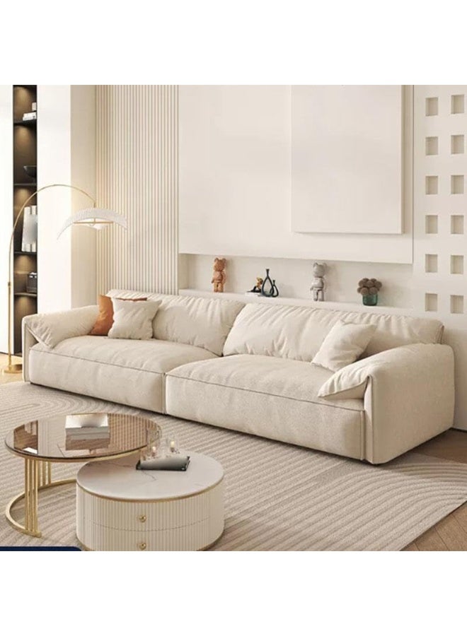 Comfynest Comfynest Water Resistant Modern Pine Sofa with Tech Cloth Upholstery 
