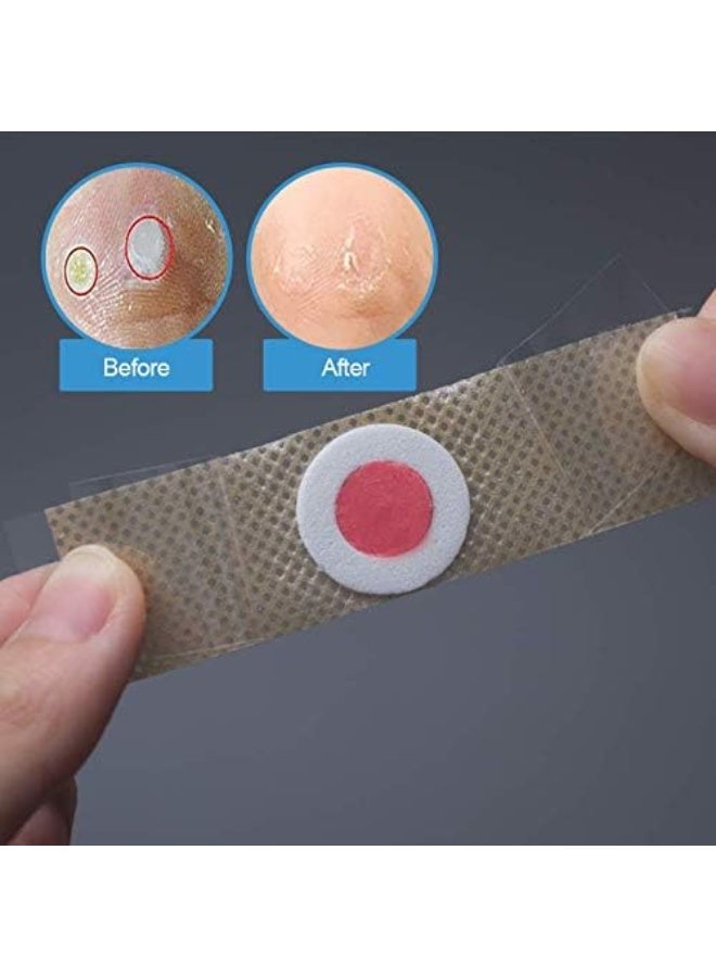 MQFORU 60 Piece Foot Corn Removal Plaster With Hole Warts Thorn Patch Pads Toe Care Patches - Image 2