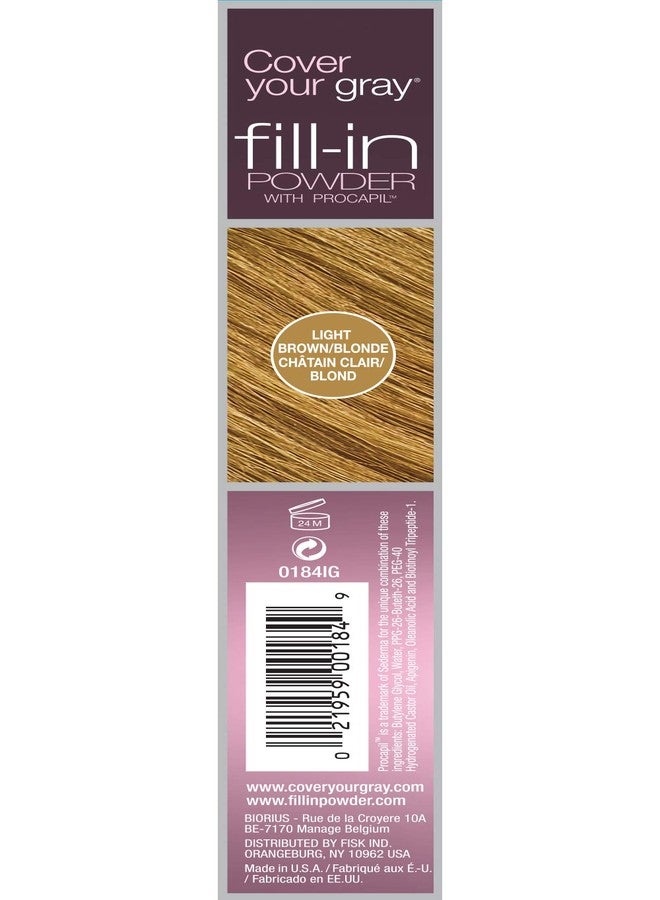 Cover Your Gray Fill in Powder, Light Brown, 1 Count (Pack of 3) - Image 2