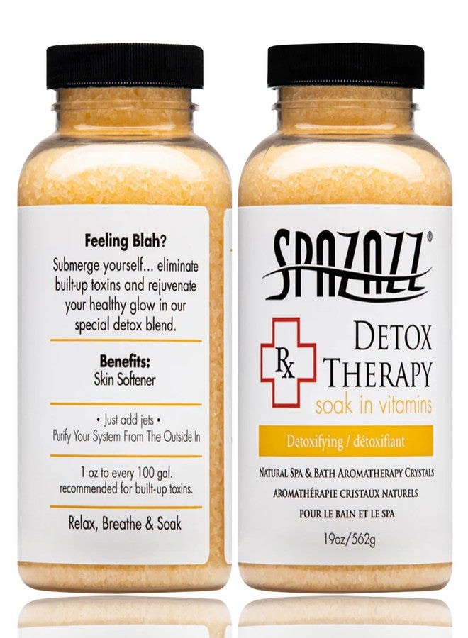 Spazazz Aromatherapy Spa and Bath Crystals 2Pk - Detox/Stress Therapy - Image 2