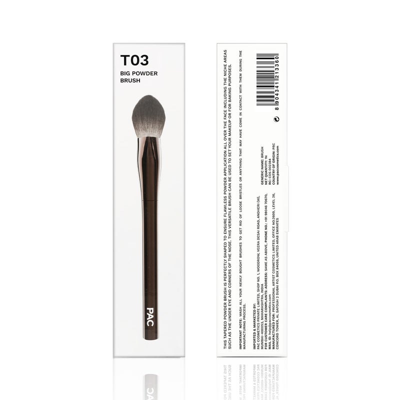 PAC فرشاة بودرة كبيرة PAC T03 - Image 5