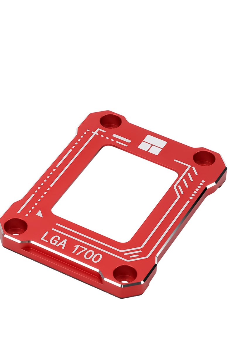 Thermalright CPU Contact Frame, CPU Fixed Backplane, CPU Bending Correction Fixing Buckle, LGA 1700 Re-trofit Kit, Aluminum Frame Anti-Off Aluminum CPU Bending Corrector, 17XX-BCF Bracket for Intel12 Generation - Image 1