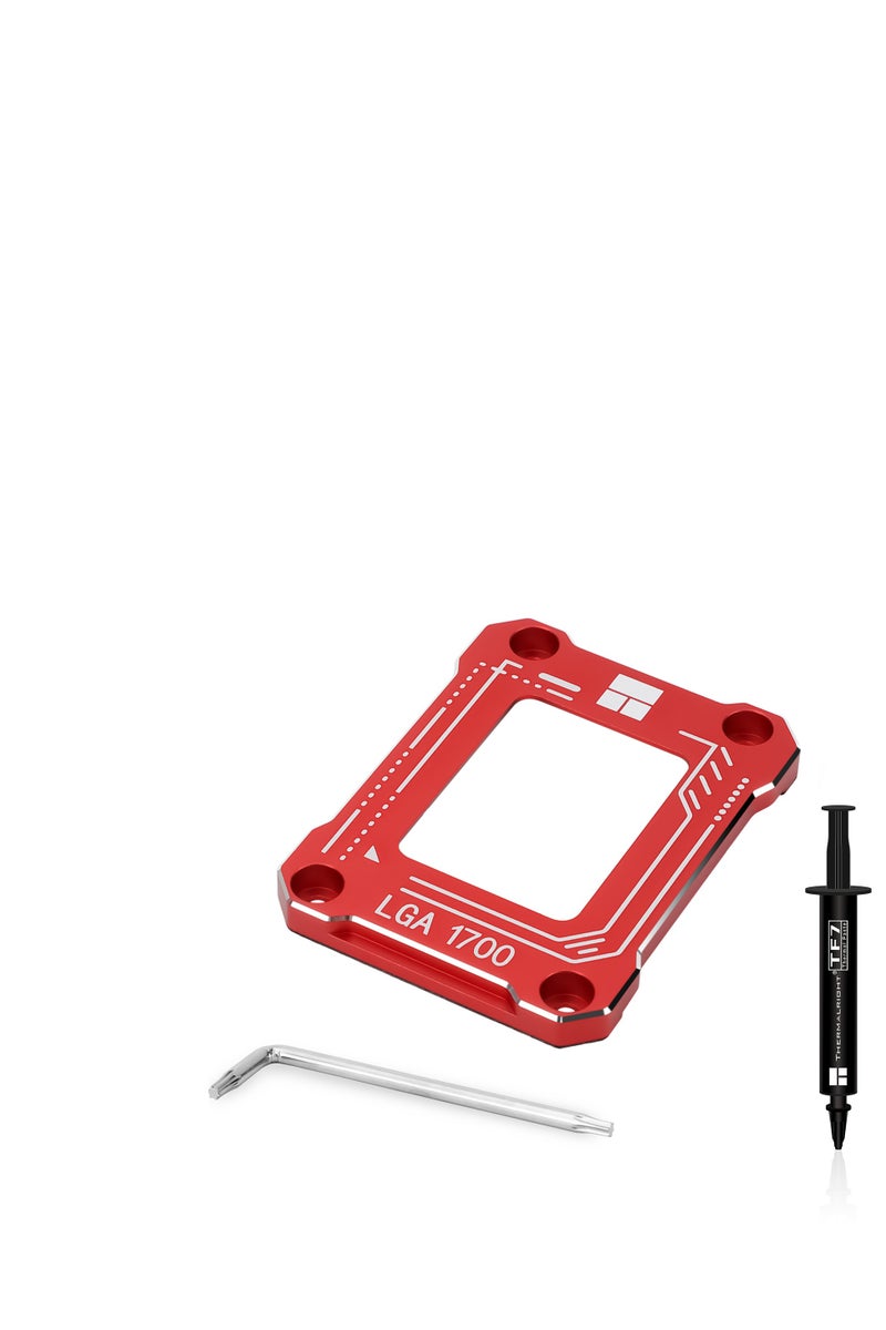 Thermalright CPU Contact Frame, CPU Fixed Backplane, CPU Bending Correction Fixing Buckle, LGA 1700 Re-trofit Kit, Aluminum Frame Anti-Off Aluminum CPU Bending Corrector, 17XX-BCF Bracket for Intel12 Generation - Image 2
