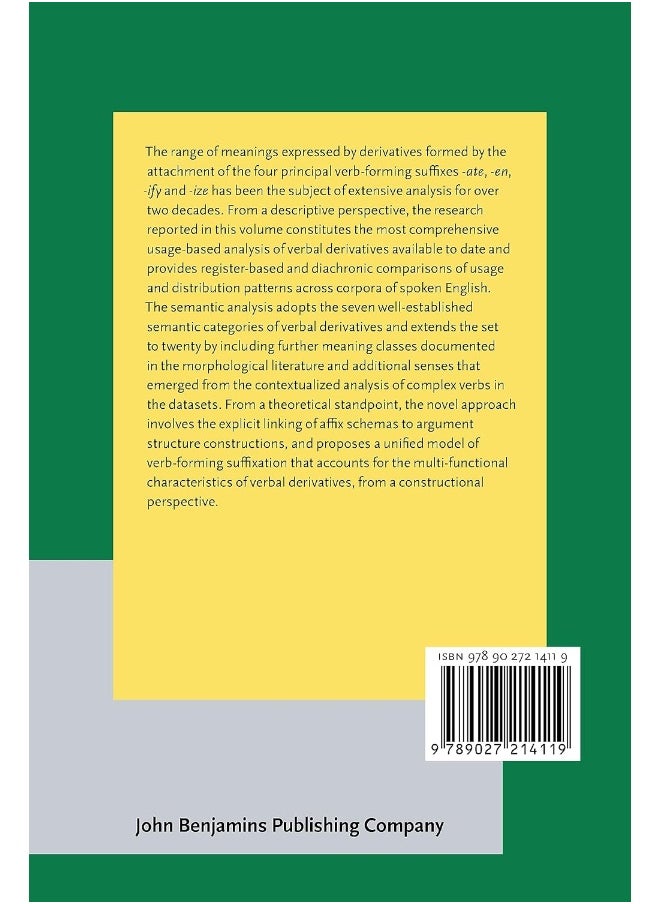 A Constructional Account of Verb-Forming Suffixation  - Image 2
