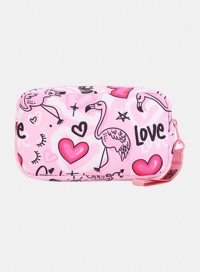 CUBS Pencil Case Love Flamingo - Image 3