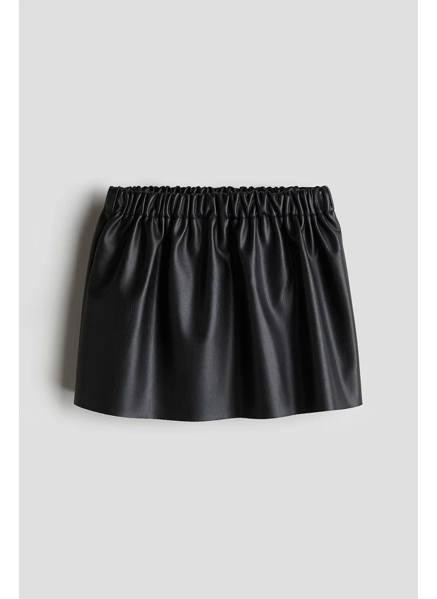 H&M Coated Skirt