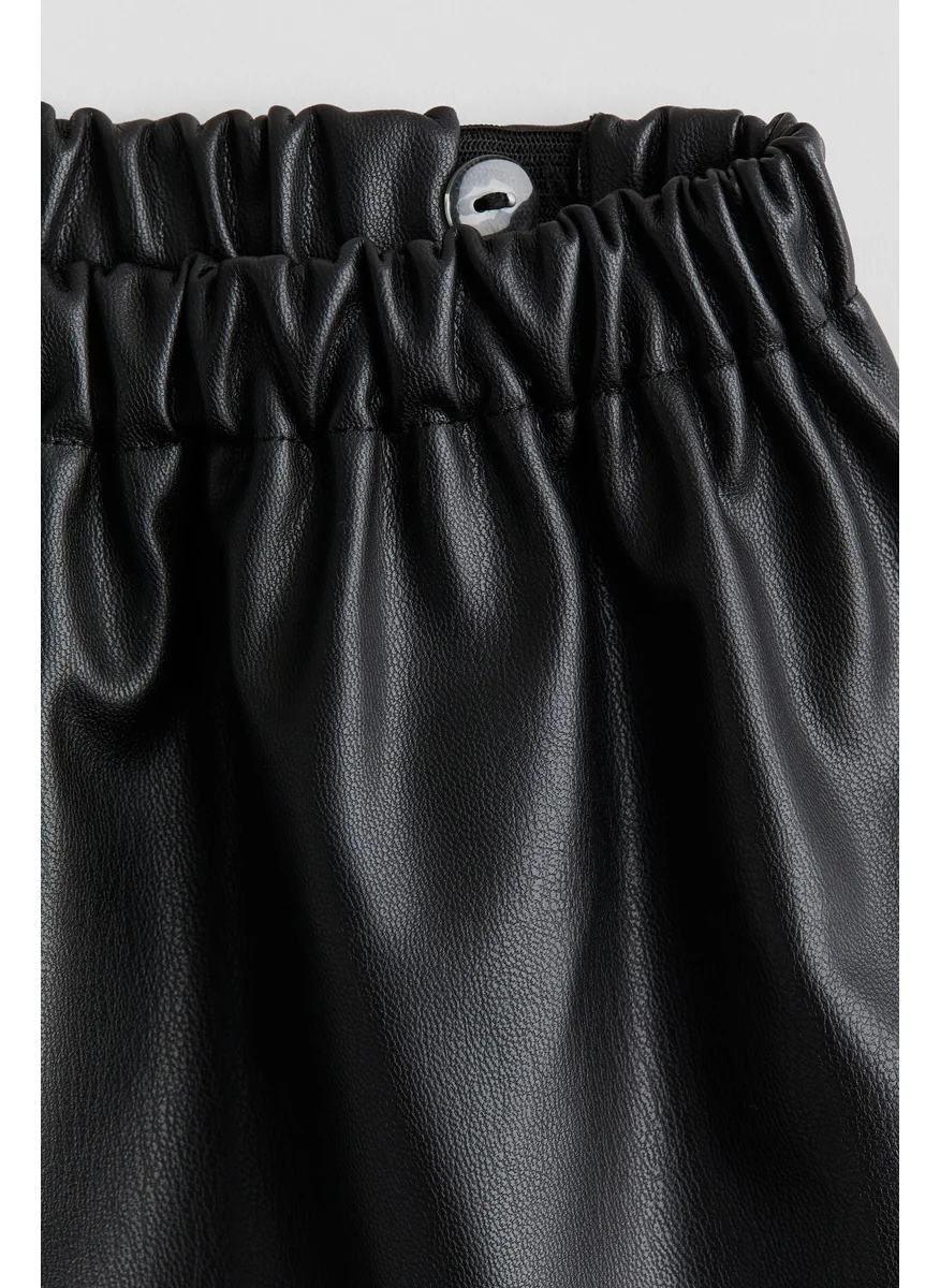 H&M Coated Skirt