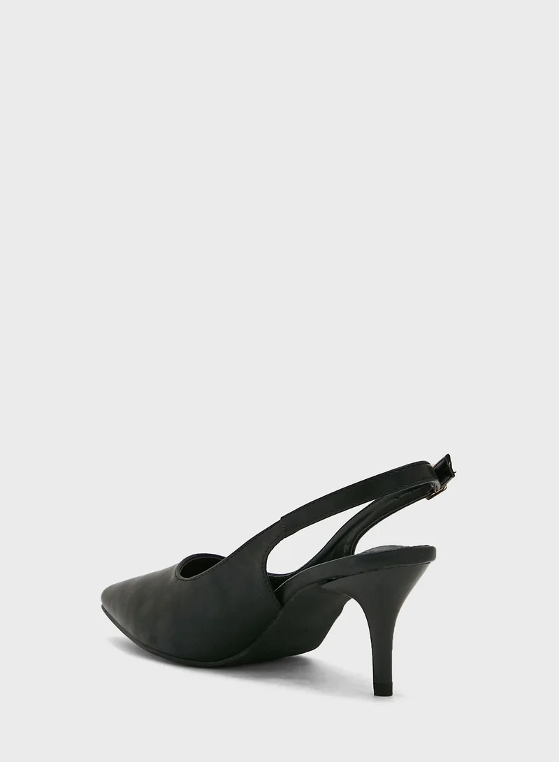 Ginger Slingback Pointed Pump