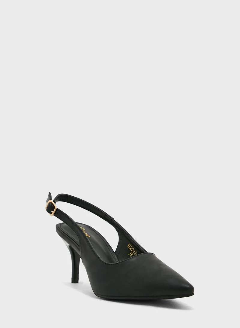 Ginger Slingback Pointed Pump