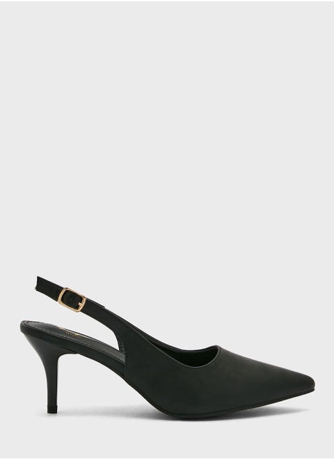 Slingback Pointed Pump