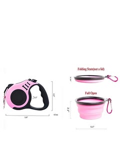 Retractable Dog Leash is Light and Portable 16-Foot Dog Leash, Hanging Lock, Folding Bowl, Dispenser, Garbage Bag, Suitable for Small and Medium-Sized Dogs - pzsku/ZBF0BF4BBBF7DC61BB17CZ/45/_/1734056260/e105f8f0-b1d8-45d7-8296-5186e7b6a813