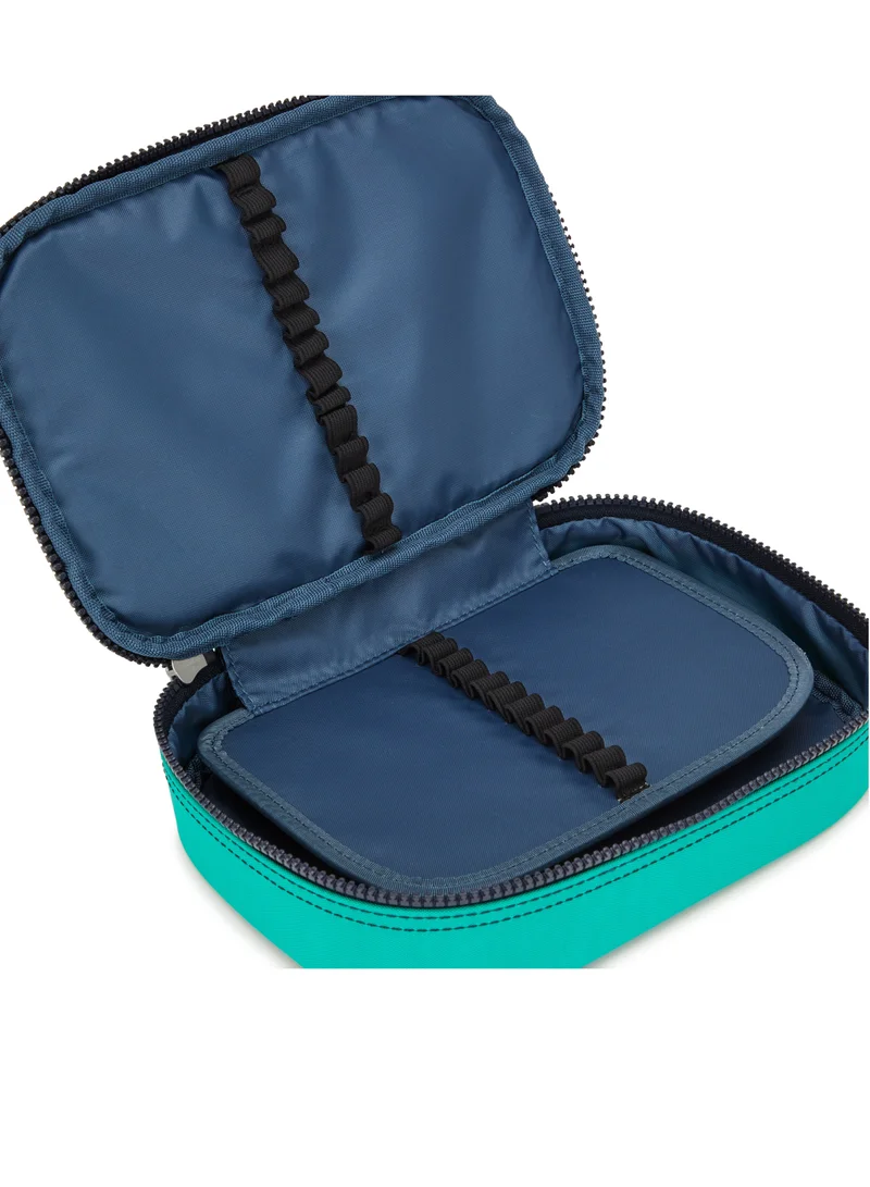kipling 100 Pens Large pencase Blue Green Bl-09405CD7
