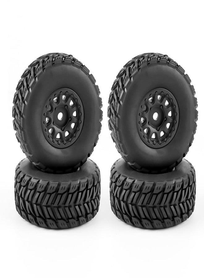 GLOBACT 12mm Hex RC Wheel Tires for ARRMA 1/16 Mojave Grom RC Truck Upgrade Parts (4PCS) - Image 1