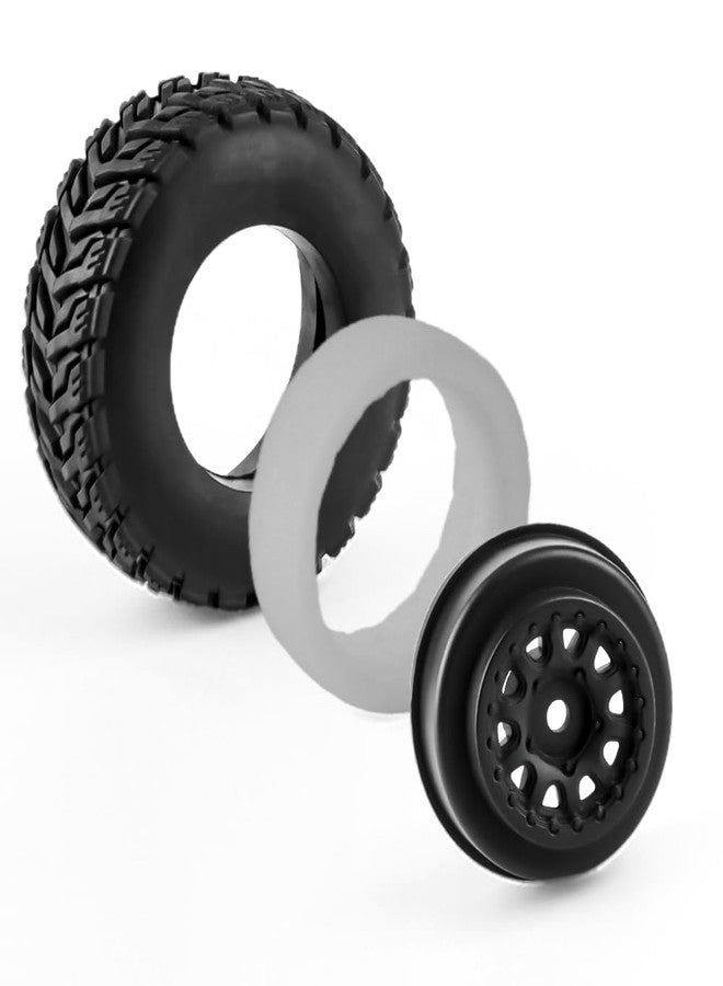 GLOBACT 12mm Hex RC Wheel Tires for ARRMA 1/16 Mojave Grom RC Truck Upgrade Parts (4PCS) - Image 4