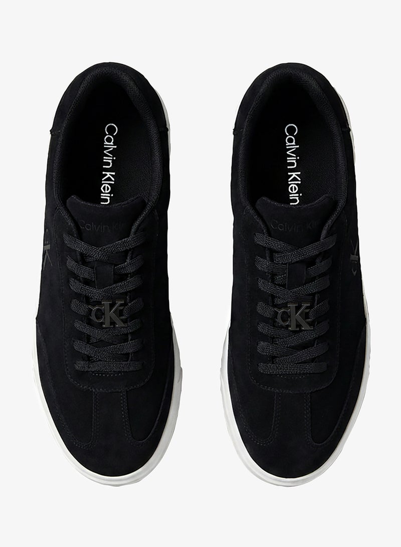 CALVIN KLEIN Low Profile Suede Cupsole Sneakers - Image 5