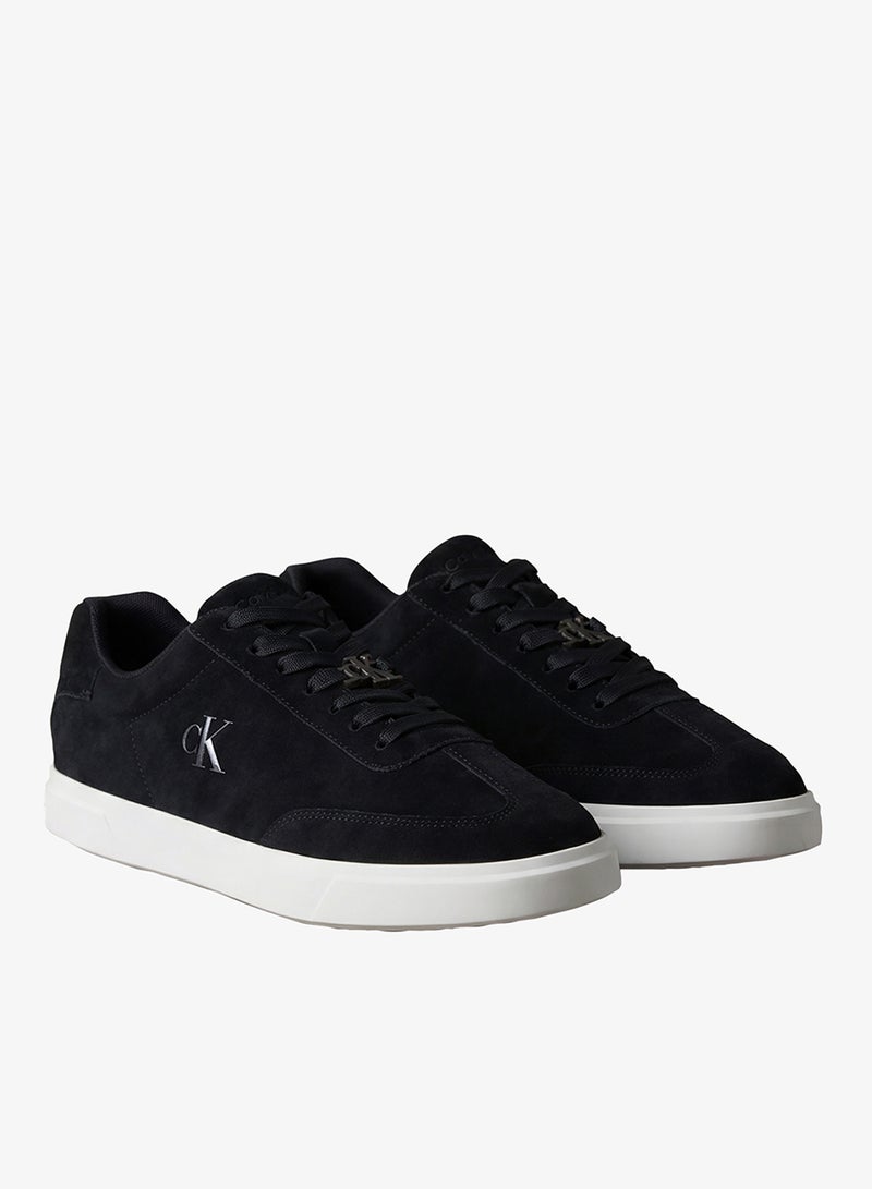 CALVIN KLEIN Low Profile Suede Cupsole Sneakers - Image 3
