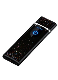 Generic VIP Electronic Lighter - USB Rechargeable Lighter Touch Screen Creative Windproof Lighter with Charging Cable,  - Image 1