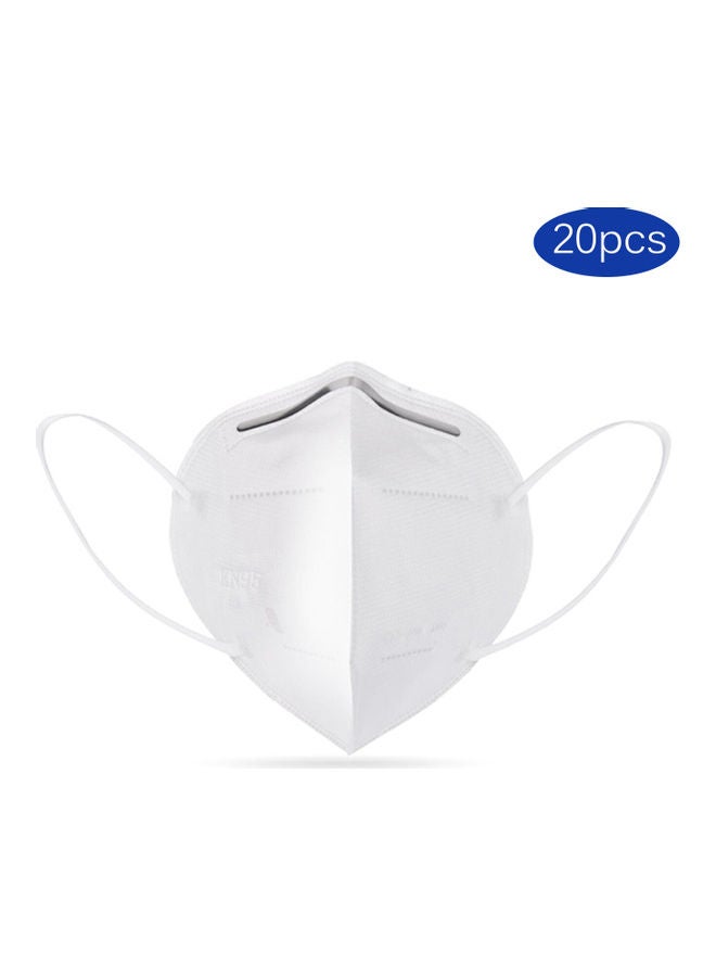 NIBEMINENT 20-Piece 5-Layer Disposable Face Mask - Image 1