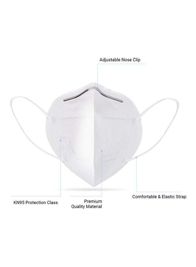 NIBEMINENT 20-Piece 5-Layer Disposable Face Mask - Image 2