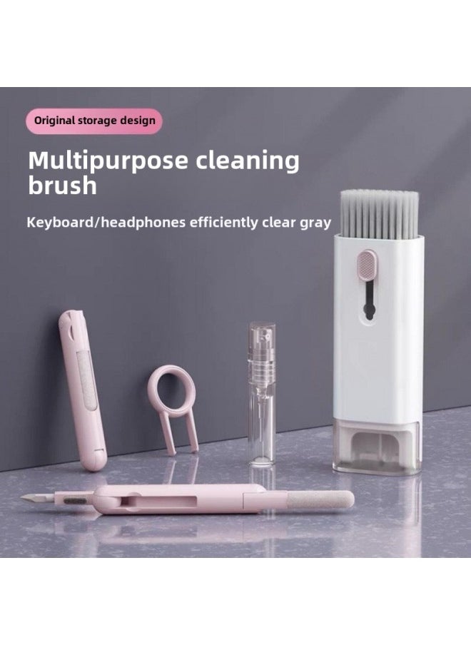 Generic Multi-function Bluetooth Headset Cleaning All-in-one Mobile Phone Keyboard Screen Cleaning Brush Set Key Puller Cleaning Dust Removal God-Color:First Generation Cleaning Pen  - Image 5