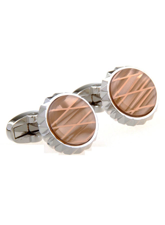 Shougu Fashionable High-end Simple And Atmospheric Suit Cufflinks 