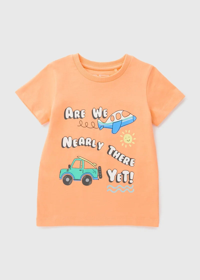 Matalan Boys Orange Vehicle Top