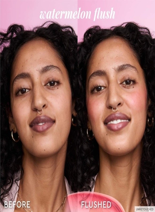 glow receipe Glow Recipe Watermelon Glow Niacinamide Dewy Flush - Brightening Serum Blush Watermelon Flush - Natural Light Cool Tone Pink 12ml - Image 3