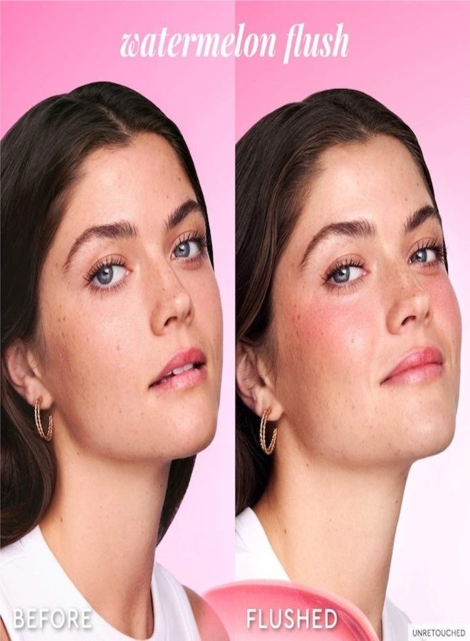 glow receipe Glow Recipe Watermelon Glow Niacinamide Dewy Flush - Brightening Serum Blush Watermelon Flush - Natural Light Cool Tone Pink 12ml - Image 4