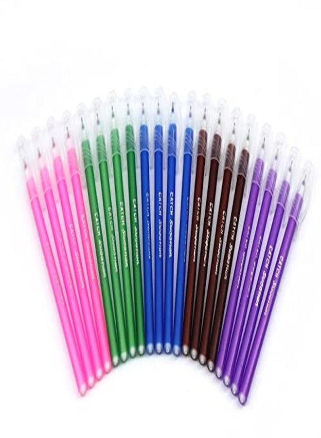 ASSU PKTR Scented Ball Point Pens, Blue Ink, Firm Grip, Fluorescent Colors (40) - Image 2