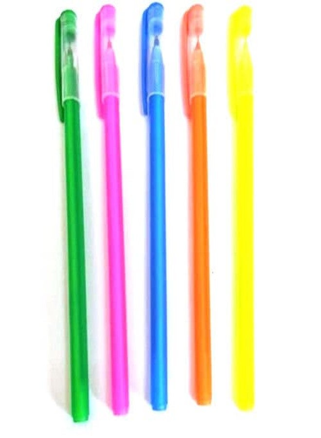 ASSU PKTR Scented Ball Point Pens, Blue Ink, Firm Grip, Fluorescent Colors (40) - Image 1