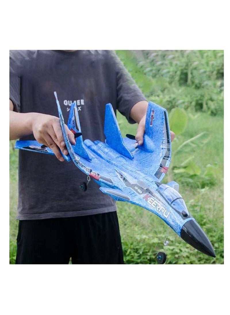 AROAQ RC Remote Radio Control Drones Airplanes Blue four Battery Toy Kids Gift  - Image 5