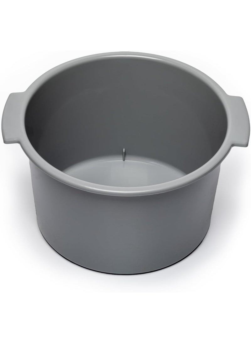 Vakly Commode Bucket  Replacement Pail for Most Standard and Bariatric Commodes and Bedside Toilets  8 Quart  2 Gallon Capacity 1  - Image 4