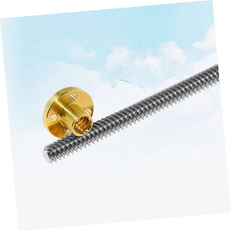 Unomor 45cm Stainless Steel Lead Screw with Nut for 3D Printer Stepper Motor Precision Accessory - Image 5