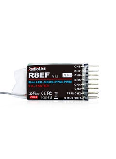 RADIOLINK R8Ef 8 Channels 2.4Ghz Rc Receiver Sbus/Ppm/Pwm Long Range Control Rx For Airplane Vehicles Robots Transmitter T8Fb T8S Rc8X Rc4Gs V3 Rc6Gs V3  - Image 1