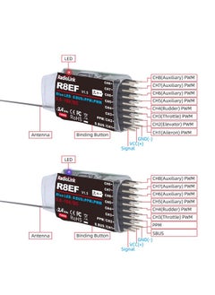 RADIOLINK R8Ef 8 Channels 2.4Ghz Rc Receiver Sbus/Ppm/Pwm Long Range Control Rx For Airplane Vehicles Robots Transmitter T8Fb T8S Rc8X Rc4Gs V3 Rc6Gs V3  - Image 4