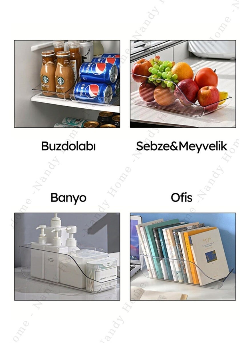 Boz House - Multi-Purpose Beverage, Refrigerator & Cupboard Organizer Small Size - Image 1