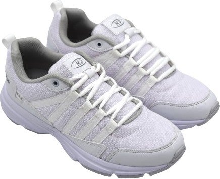 M.P. 241-1526 Phlon Light Sole Lace-Up Casual Sneakers White  - Image 3