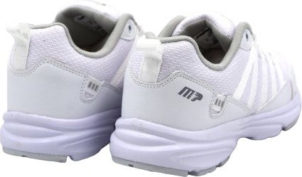 M.P. 241-1526 Phlon Light Sole Lace-Up Casual Sneakers White  - Image 5