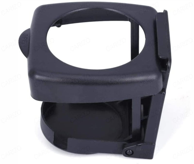 CARIZO Car Cup Holder, Foldable Drink Holder Universal Water Bottle Coffee Cup Black Stand Holder Compatible with MG Hector - Image 4