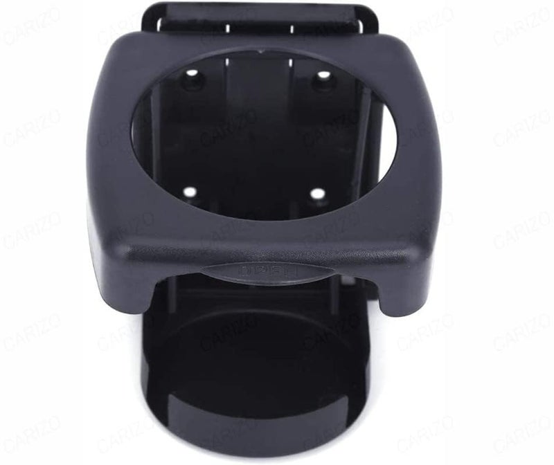 CARIZO Car Cup Holder, Foldable Drink Holder Universal Water Bottle Coffee Cup Black Stand Holder Compatible with MG Hector - Image 2