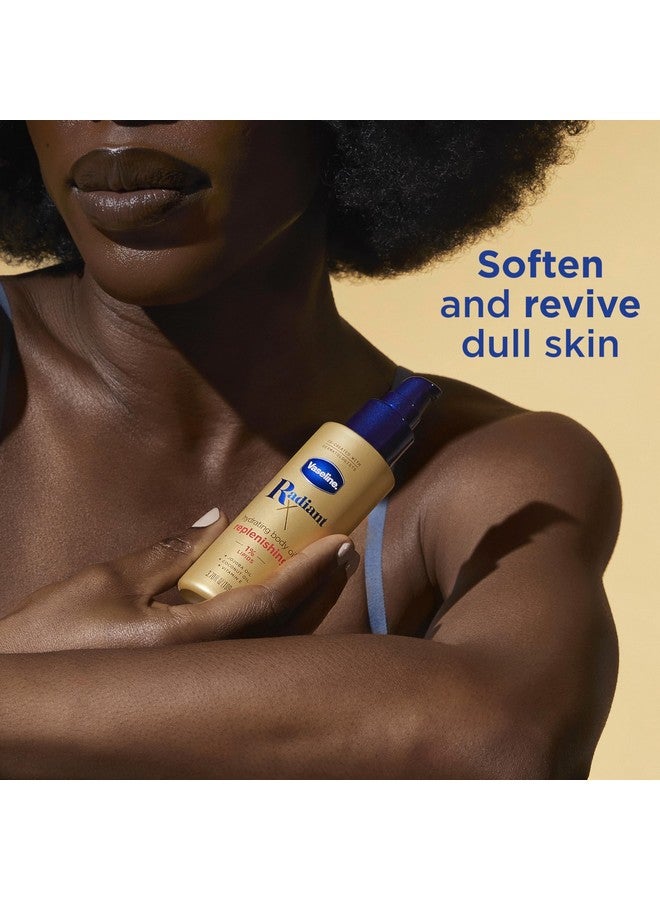 Vaseline Radiant X Replenishing And Hydrating Body Oil With 1% Lipids, Jojoba Oil, Coconut Oil, & Vitamin E 3.7 Oz - Image 3