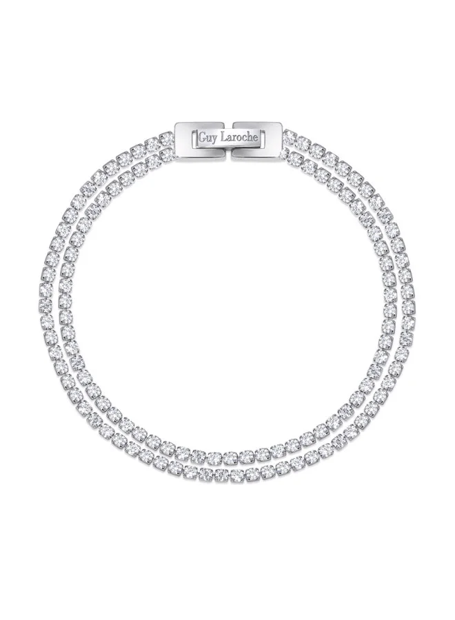 غاي لاروش Gabin Silver Bracelet for Unisex